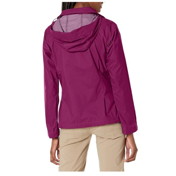 COLUMBIA Berry Red Full Zip Jacket Size Medium - Picture 2 of 12